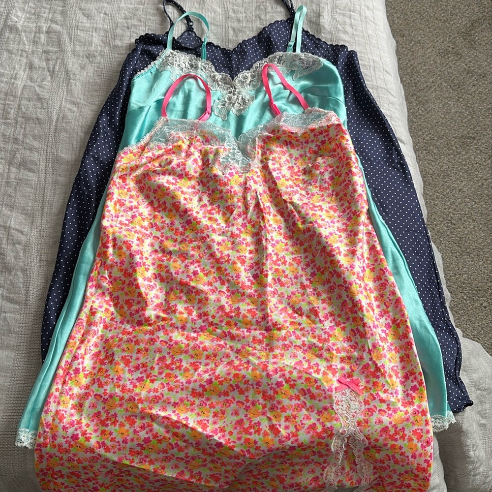 Floral and Polka Dot Women's Sleepwear Set